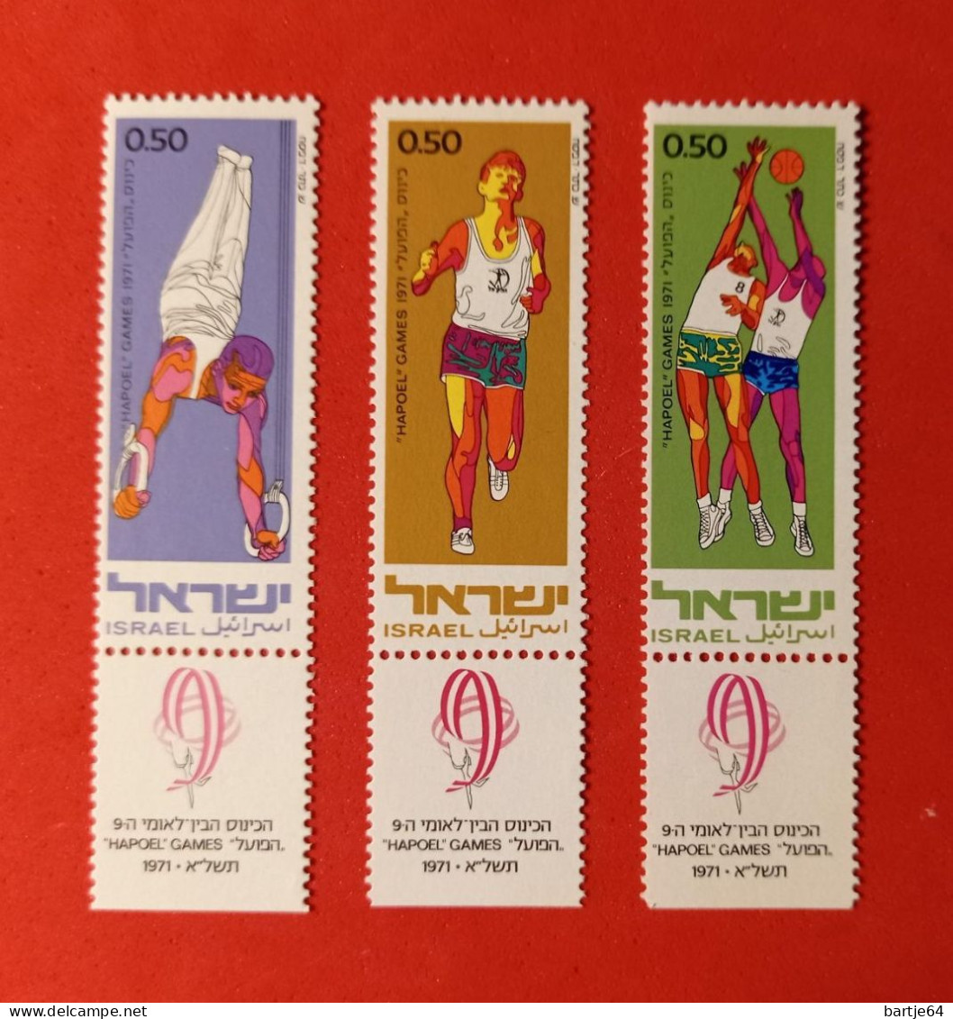 1971 Israel - Serie Postfris - Autres & Non Classés