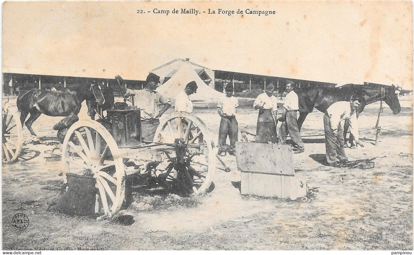 10 - MAILLY LE CAMP - La Forge De Campagne - Mailly-le-Camp