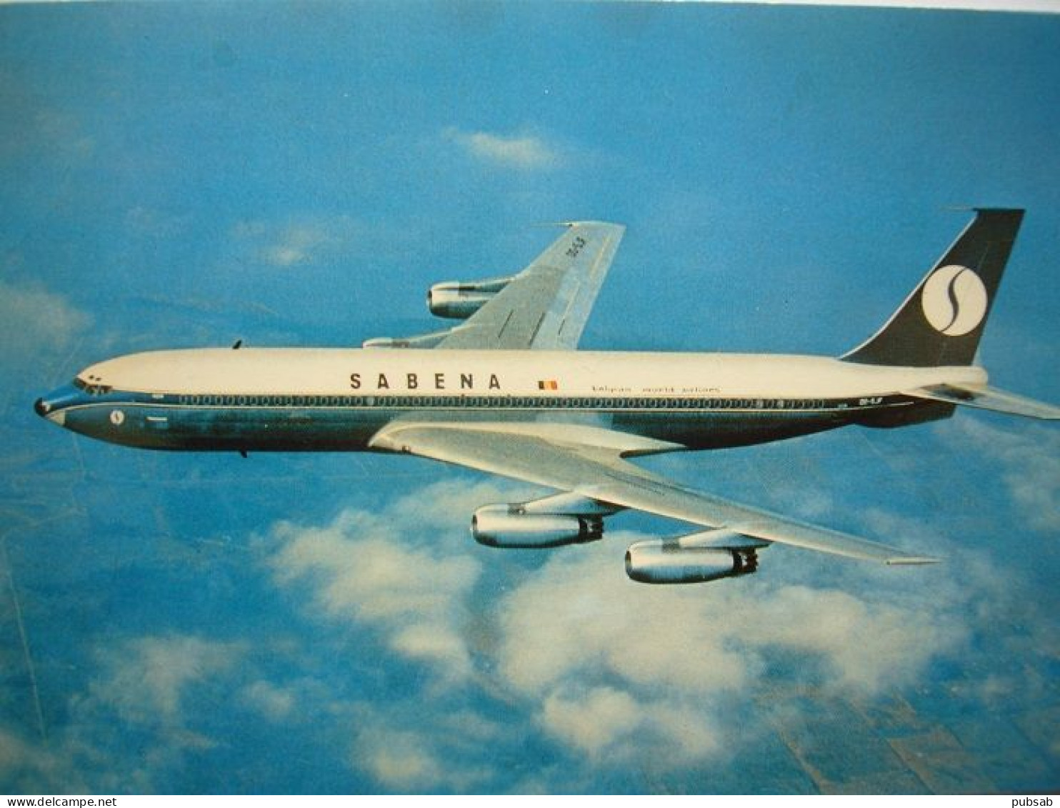 Avion / Airplane /  SABENA / Boeing B 707 - 1946-....: Modern Era