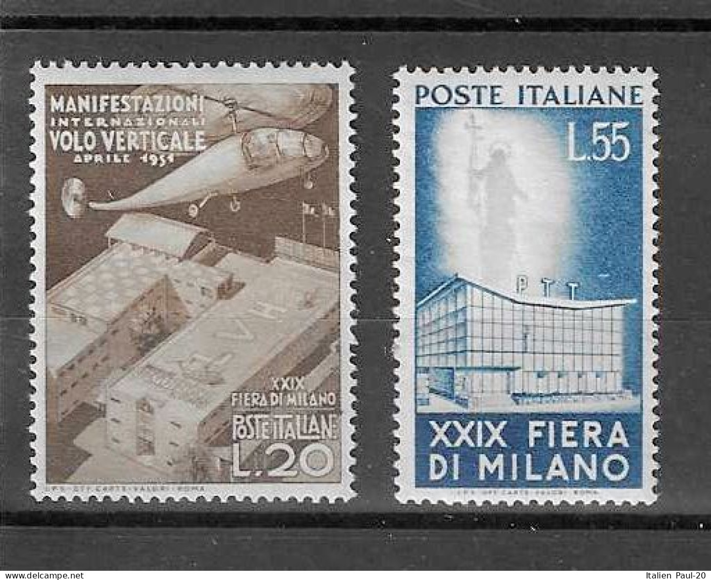 Italien - Selt./postfr. Serie Aus 1951 - Michel 830/31! - 1946-60: Nieuw/plakker