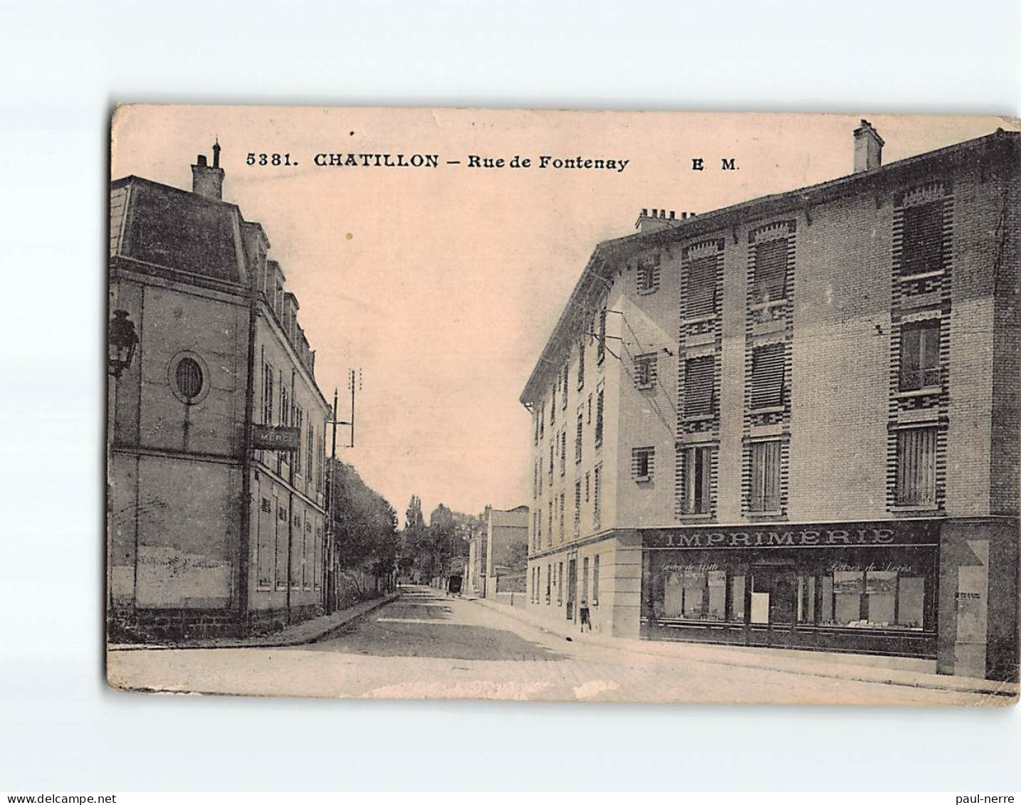 CHATILLON : Rue De Fontenay - état - Châtillon