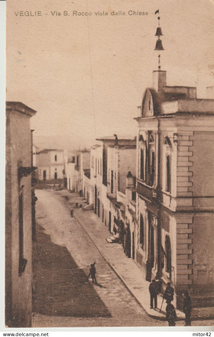 27-Veglie-Lecce-Puglia-Via S.Rocco E Chiesa-v.1933 X Napoli-Commemorativo 20c. Universiadi - Lecce