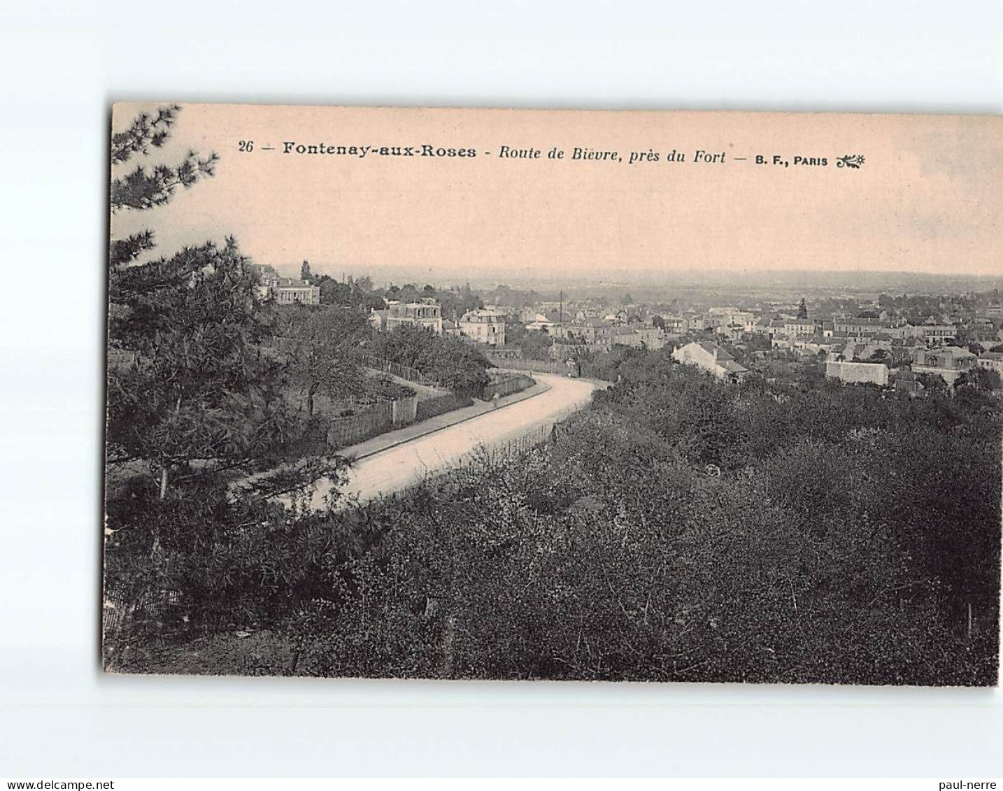 FONTENAY AUX ROSES : Route De Bièvre Près Du Fort - Très Bon état - Fontenay Aux Roses