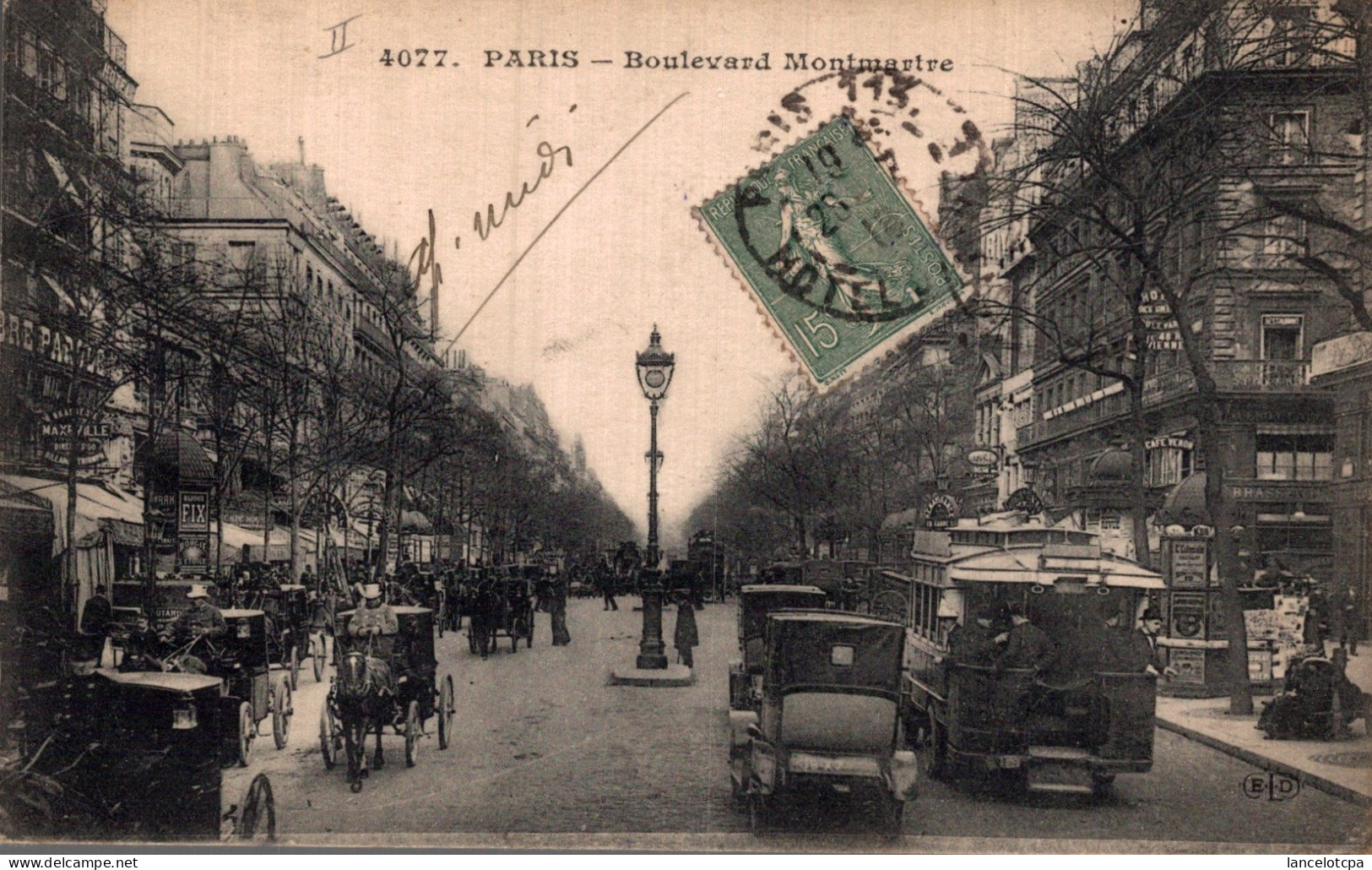 75 - PARIS 9è / BOULEVARD MONTMARTRE - Paris (09)
