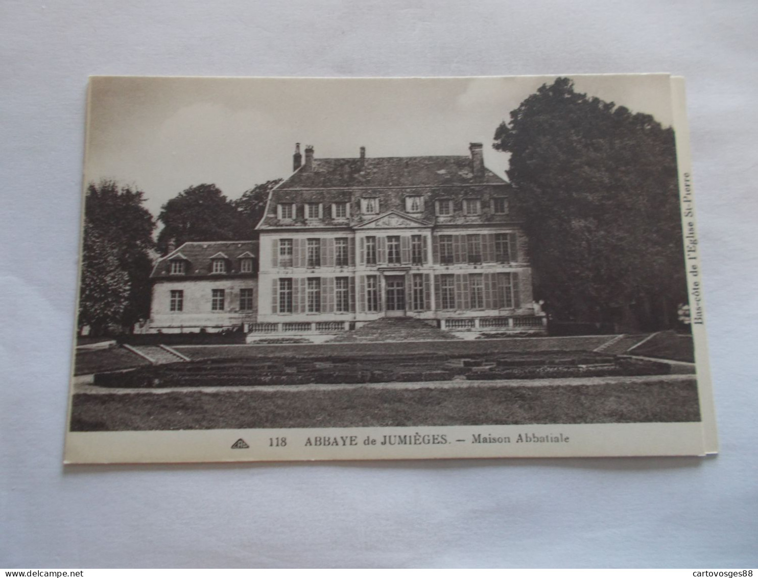 ABBAYE DE JUMIEGES   ( 76 Seine Maritime )  MAISON ABBATIALE - Jumieges