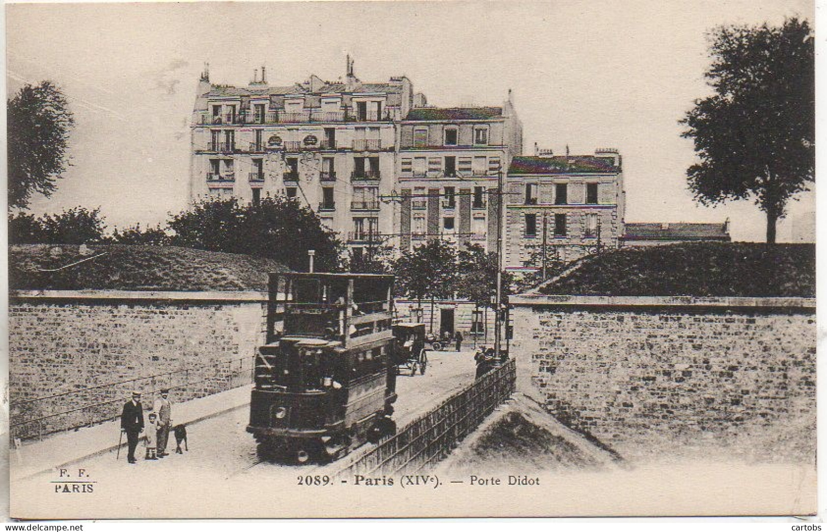75 PARIS 15e  Porte Didot - Arrondissement: 14