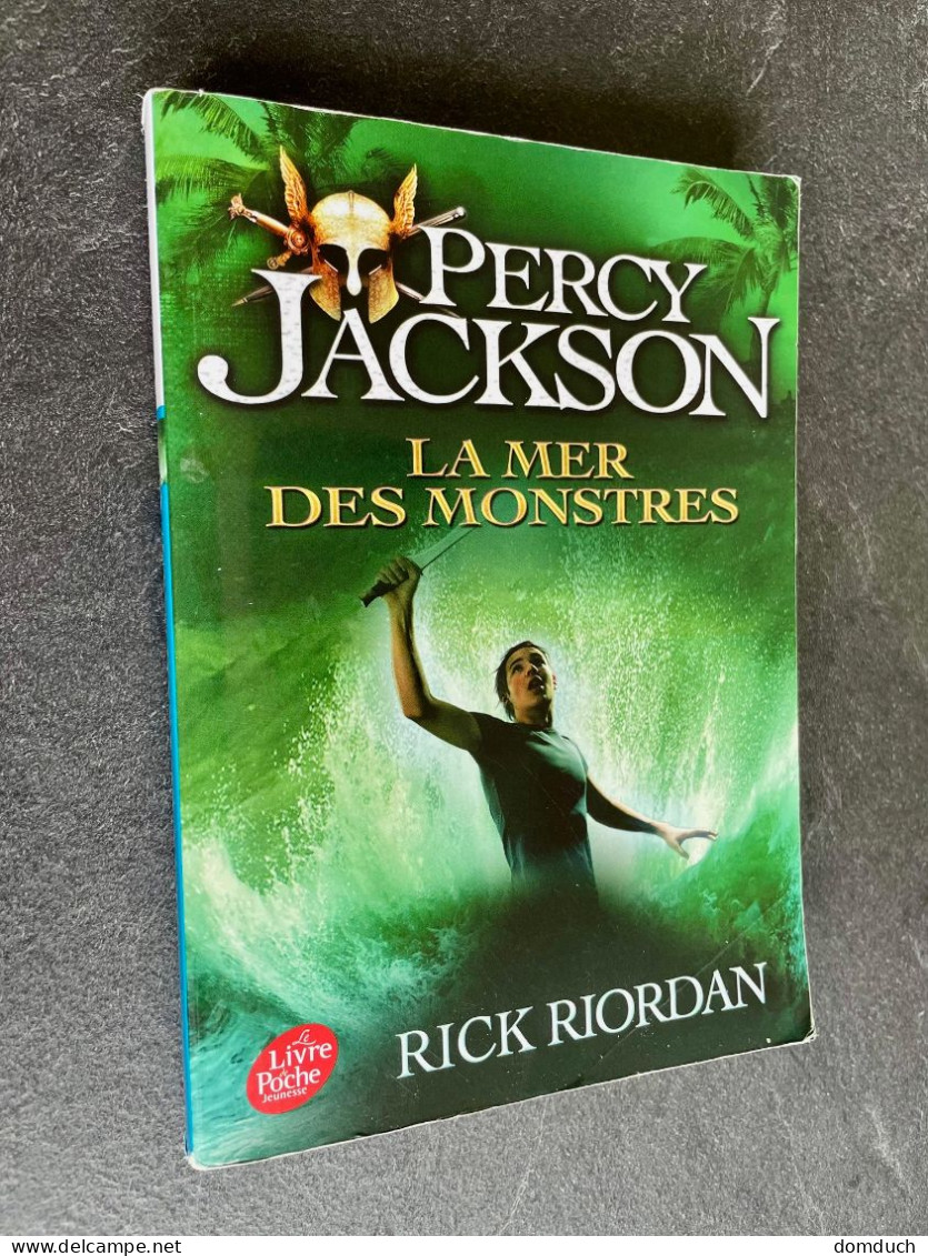 Le Livre De Poche Jeunesse     Perry Jackson 2    LA MER DES MONSTRES    Rick Riordan - Fantastic