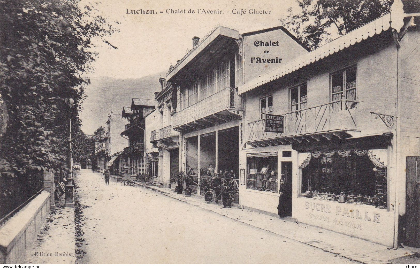 31 - LUCHON - CHALET DE L'AVENIR - CAFE GLACIER - Luchon
