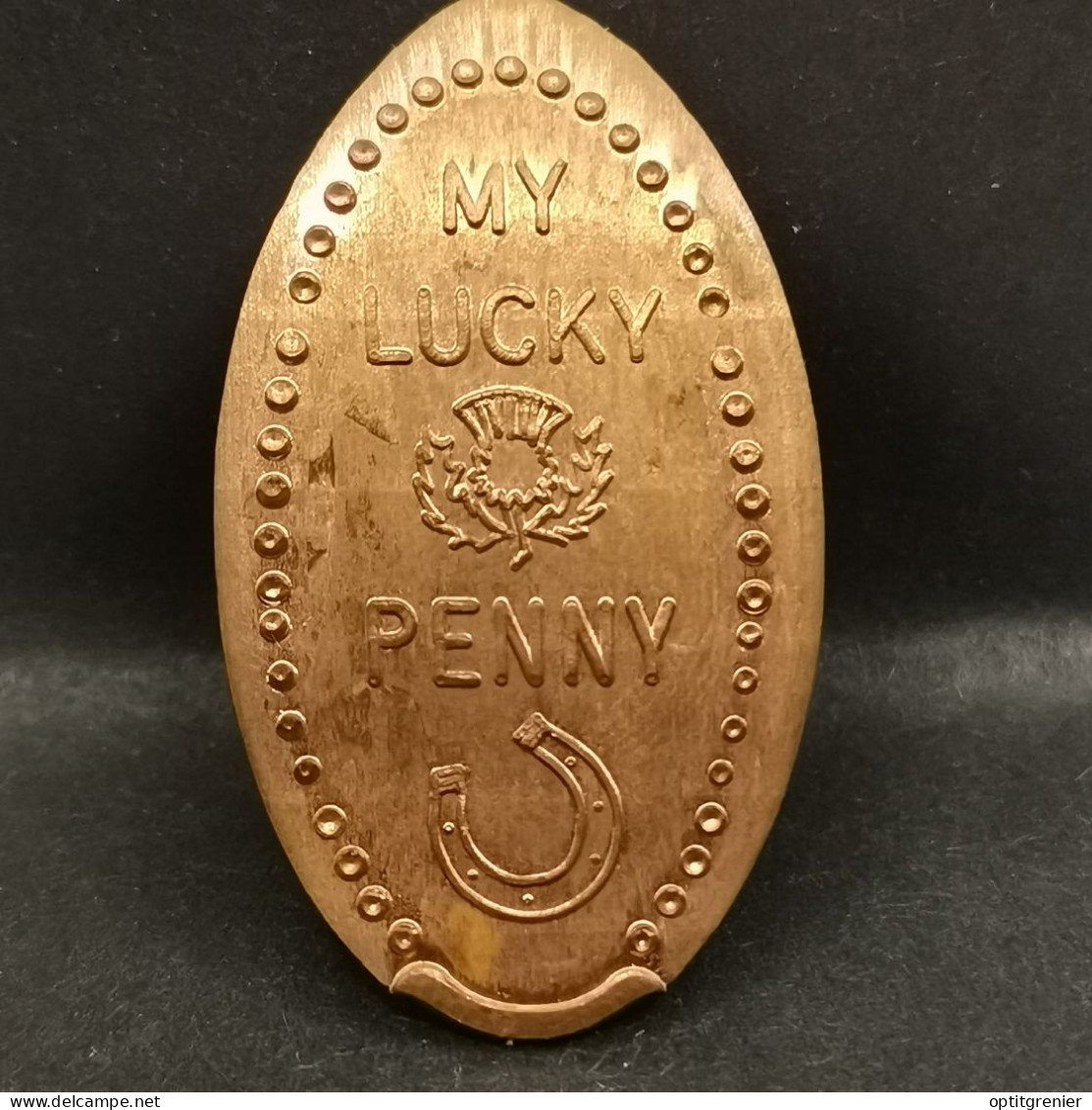 PIECE ECRASEE MY LUCKY PENNY / ELONGATED COIN - Monete Allungate (penny Souvenirs)