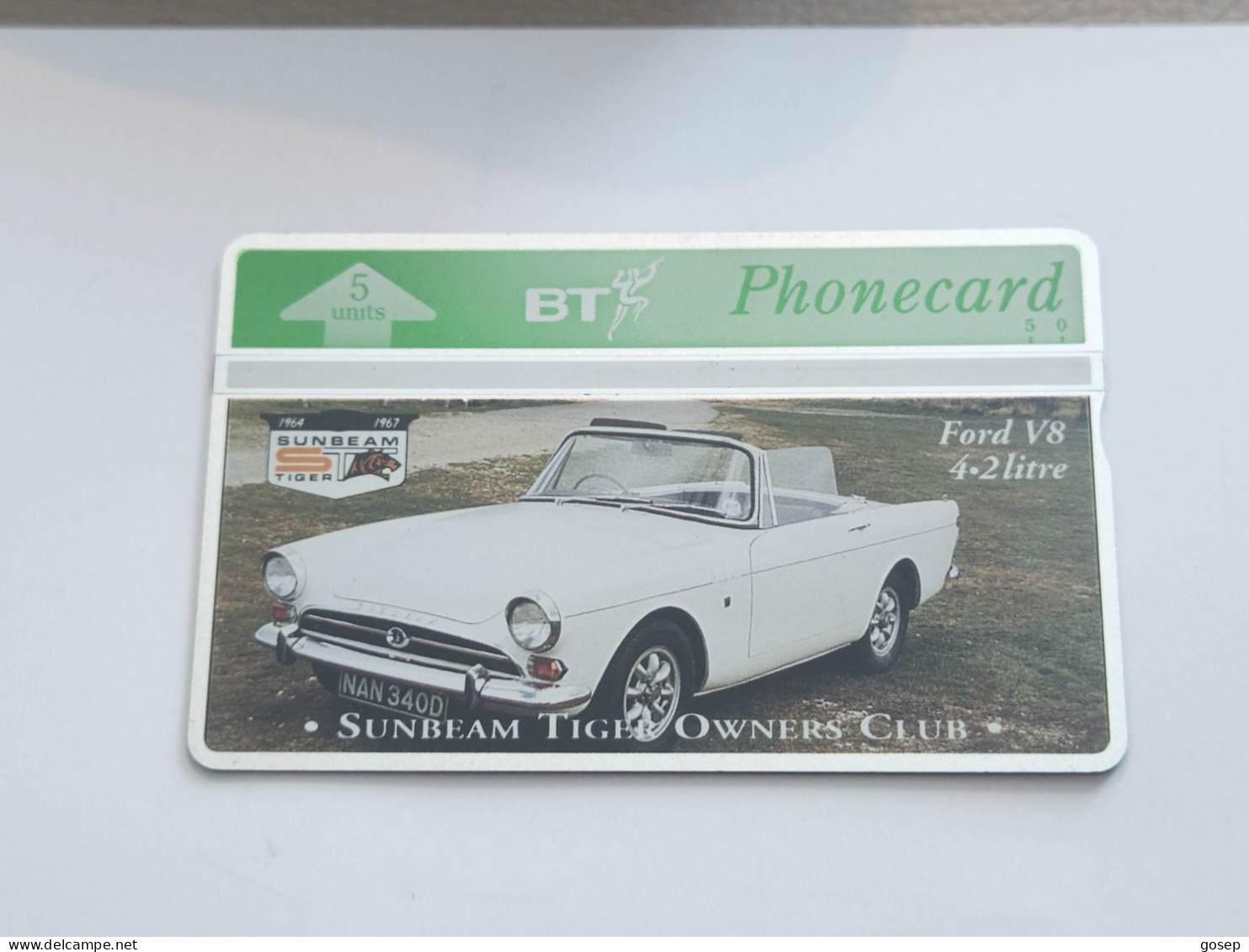 United Kingdom-(BTG-178)-Sunbeam Tiger Owners Club-(185)(5units)(306C86001)(tirage-650)(price Cataloge-20.00£-mint - BT General Issues