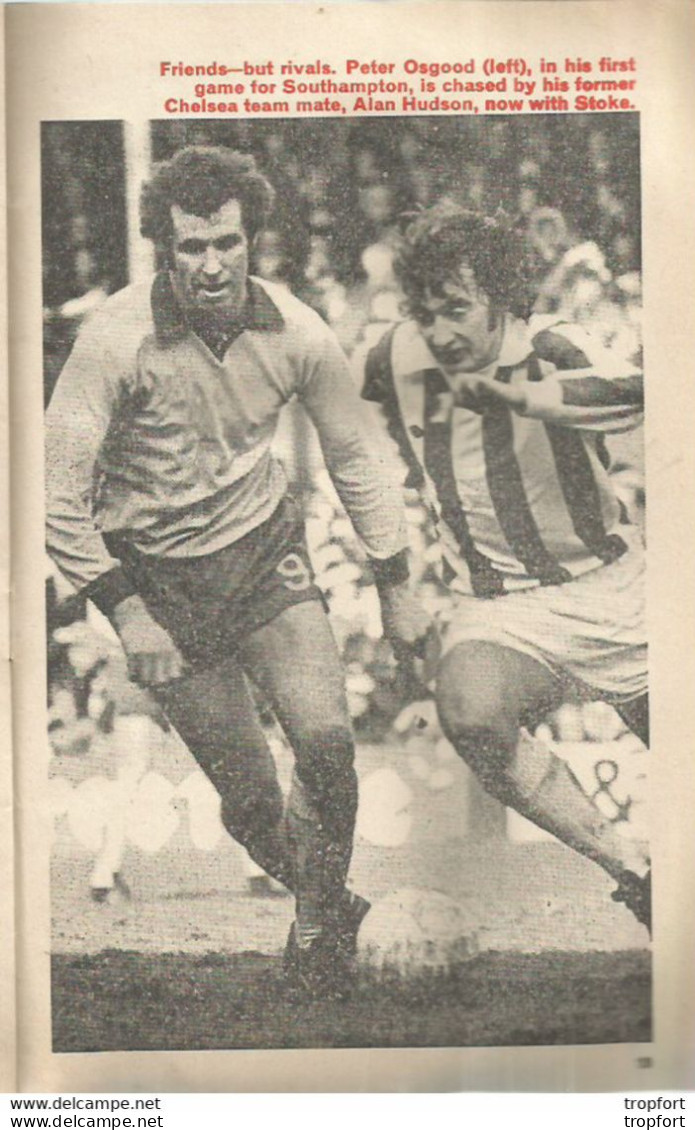 CO / PROGRAMME FOOTBALL Program FOOTBALL LIGUE GILLINGHAN 24 Pages 1973 1974 - Deportes