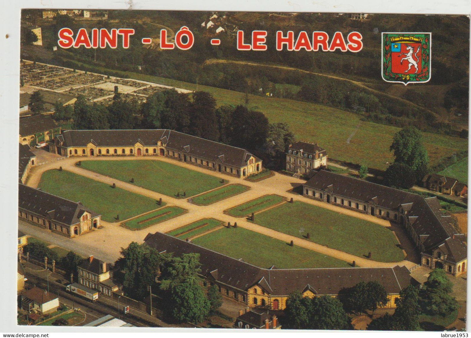Saint Lo -Vue Aérienne Du Haras - (G.2555) - Saint Lo
