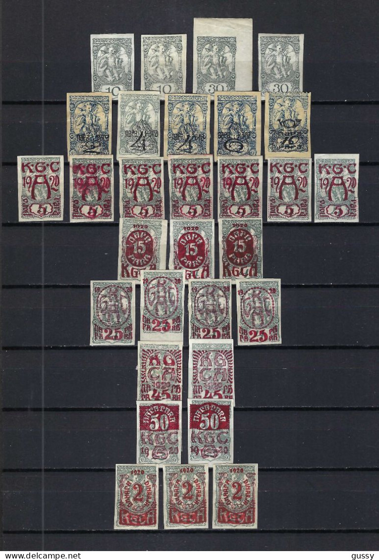 YOUGOSLAVIE Ca.1919-20: Lot De Neufs* - Unused Stamps