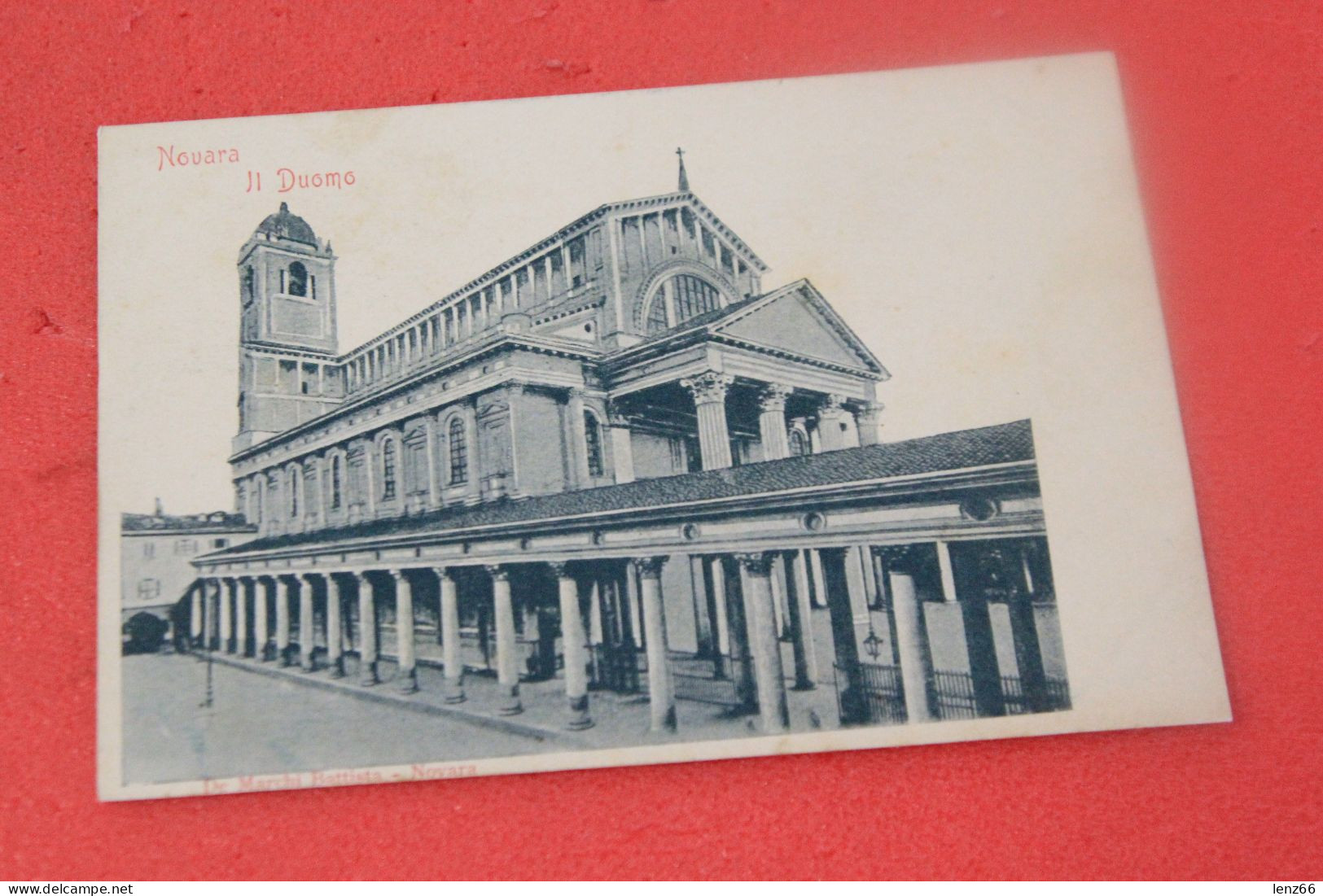 Novara Il Duomo Ed. De Marchi NV Primi 1900 - Novara