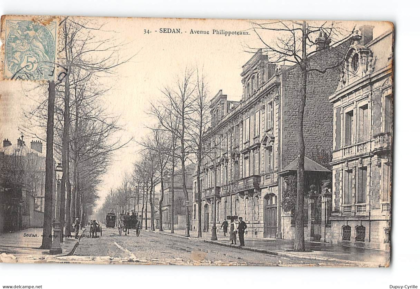 SEDAN - Avenue Philippoteaux - état - Sedan