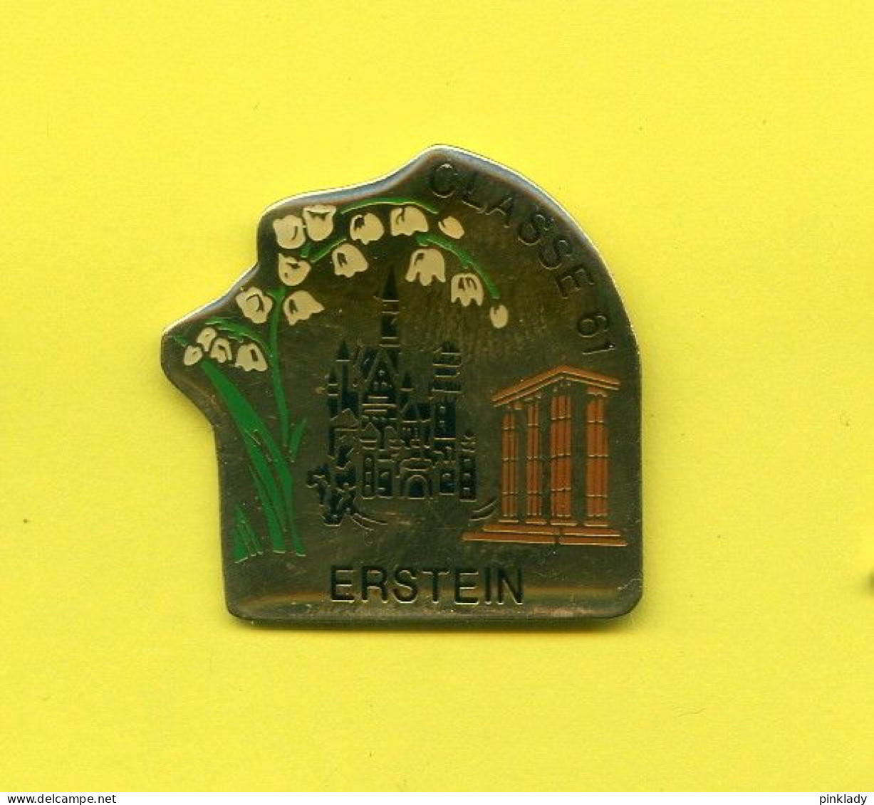 Rare Pins Fleurs Muguet Erstein Ab403 - Administrations