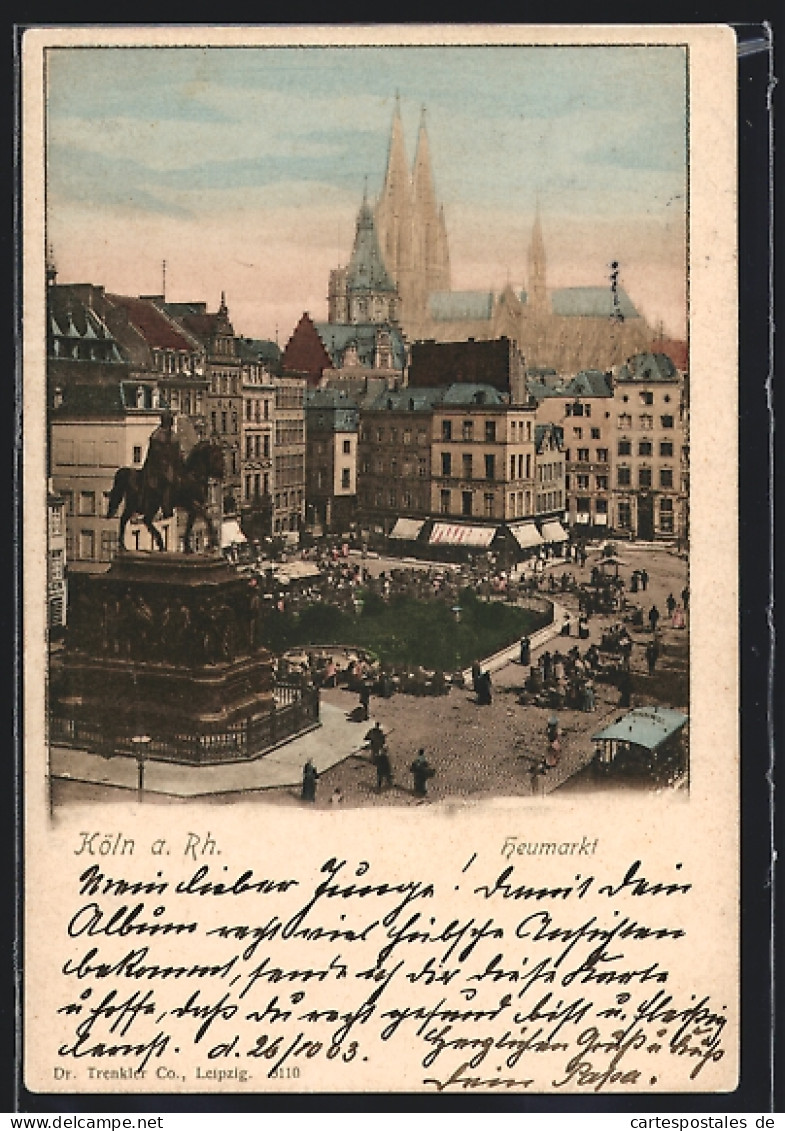 AK Köln, Heumarkt  - Koeln