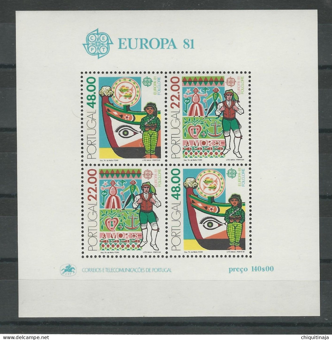 Portugal 1981 “Europa” MNH/** - Ungebraucht