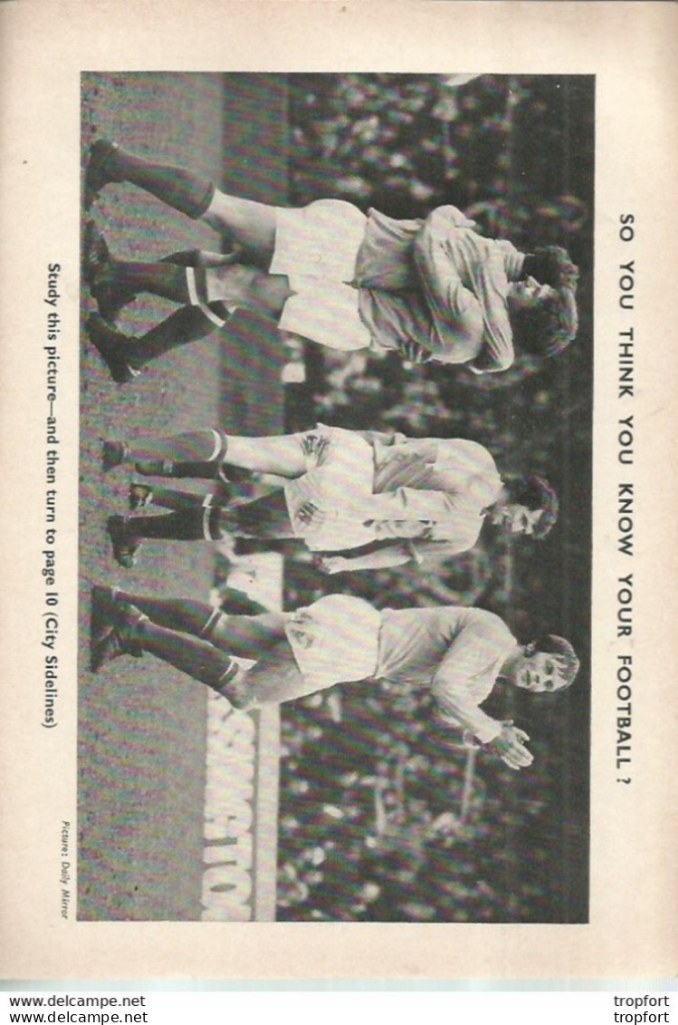 CO / PROGRAMME FOOTBALL Program MANCHESTER CITY England 1973 SHEFFIELD UNITED 24 Pages - Programas