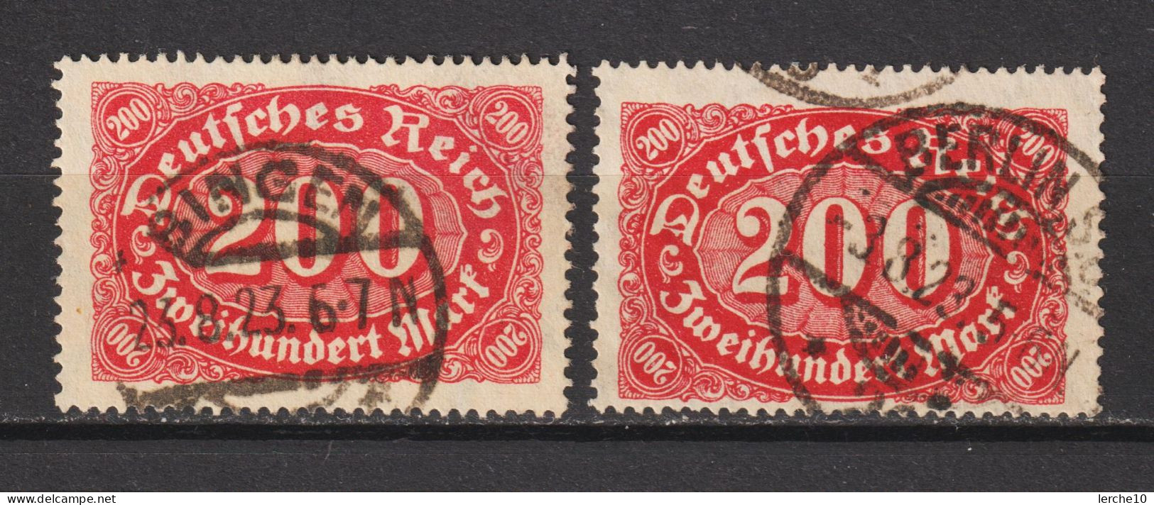 MiNr. 248 A+c Gestempelt, Geprüft  (0389) - Used Stamps