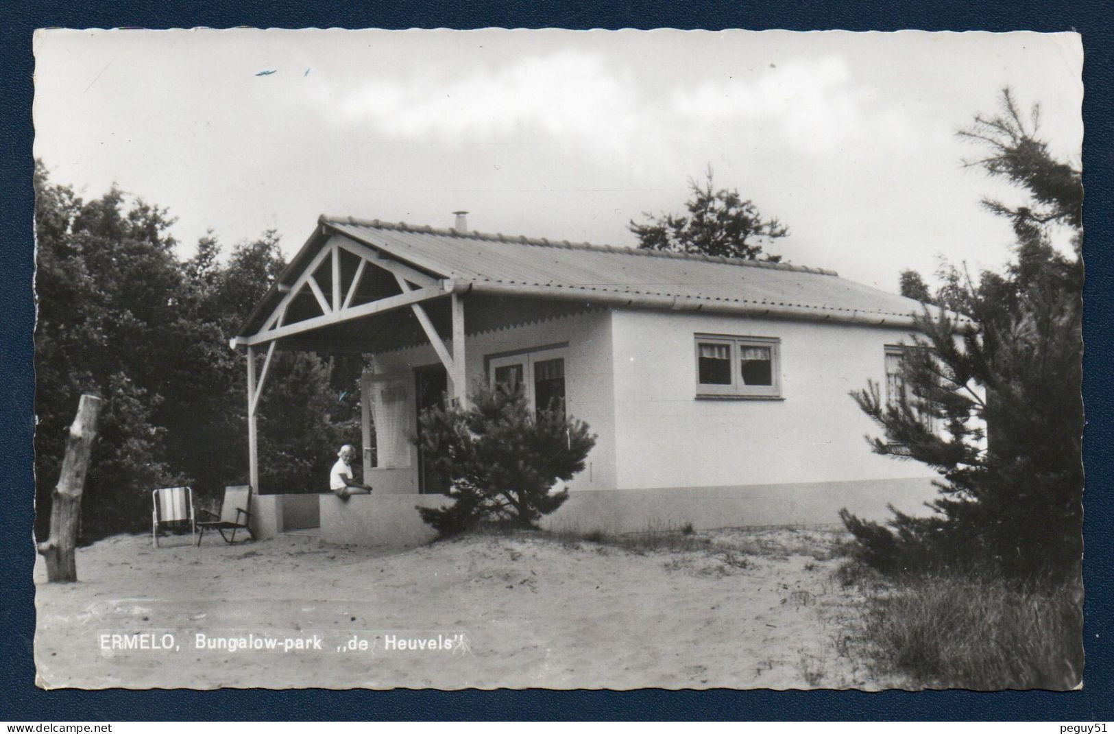 Ermelo. Bungalow-Park De Heuvels, Horsterweg. ( Buurt). Créé Par Lammert Paulus. - Ermelo