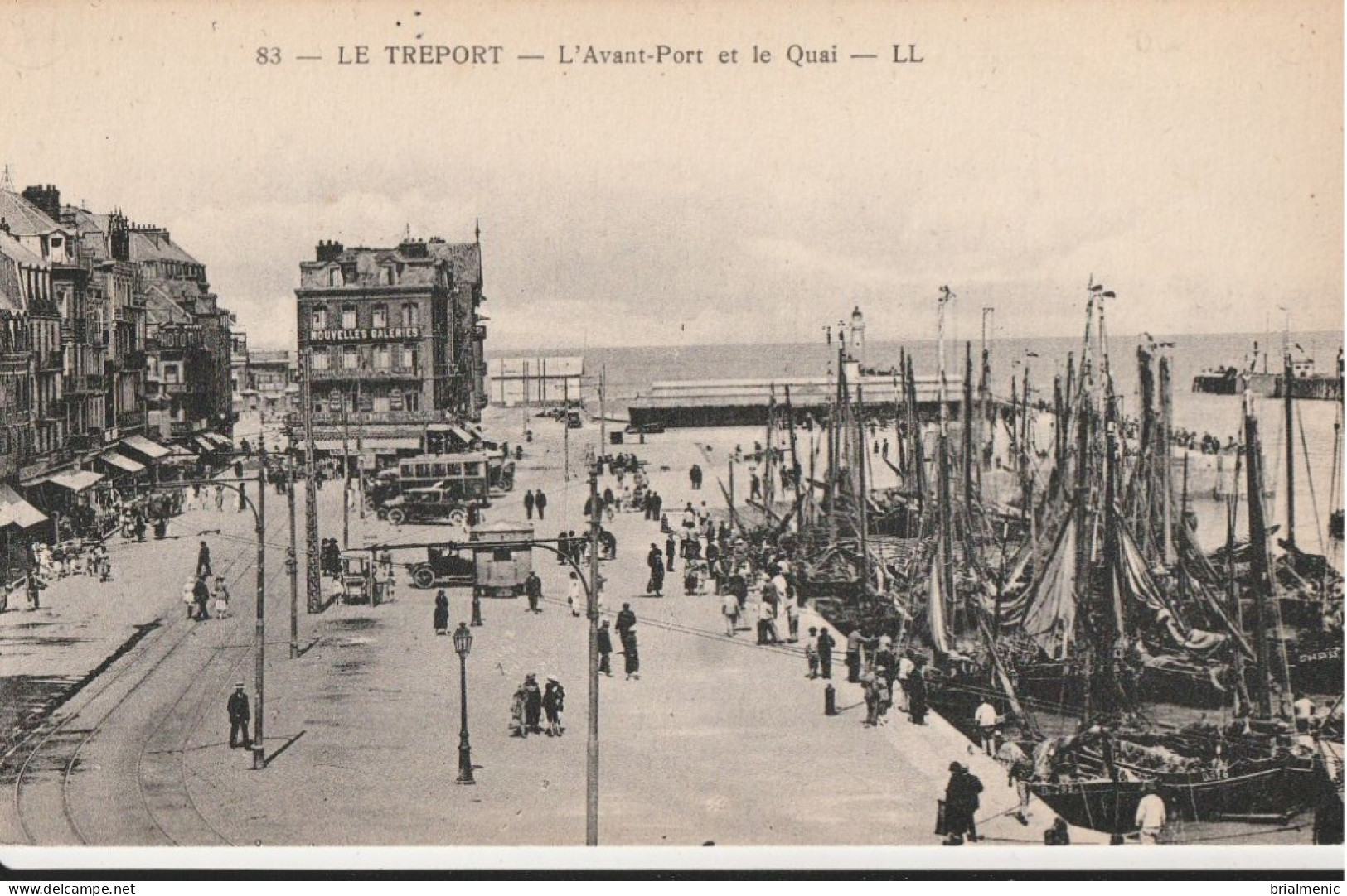 LE TREPORT   L'avant-port Et Le Quai - Le Treport