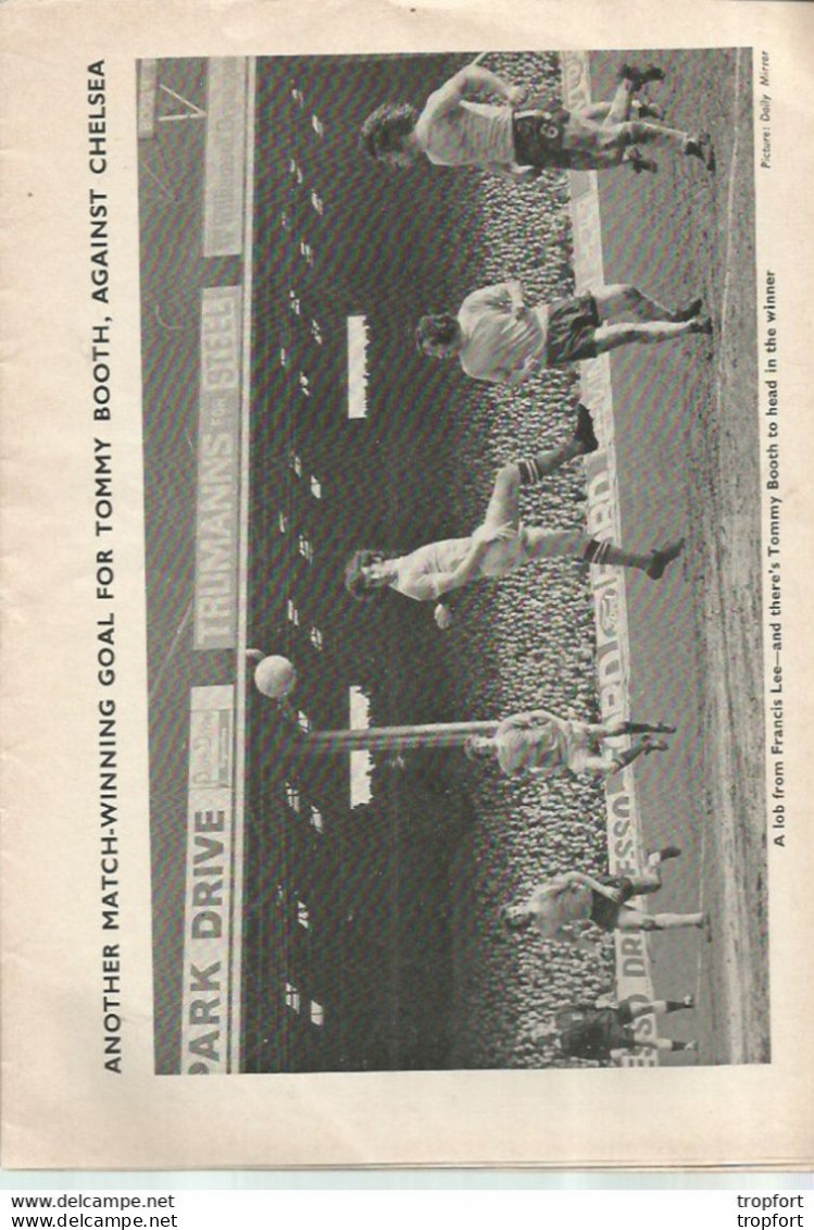 CO / PROGRAMME FOOTBALL Program MANCHESTER CITY England 1972 STOKE CITY 20 PAGES - Programme