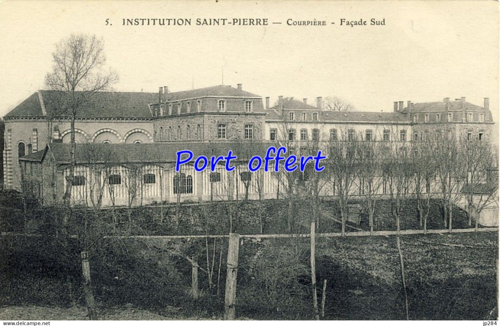 63 - Courpière - Institution Saint-Pierre - Façade Sud - Courpiere