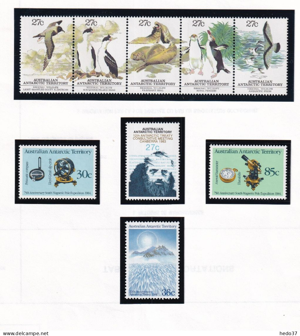 Territoire Antarctique Australien - Collection Vendue Page Par Page - Neuf ** Sans Charnière - TB - Ungebraucht