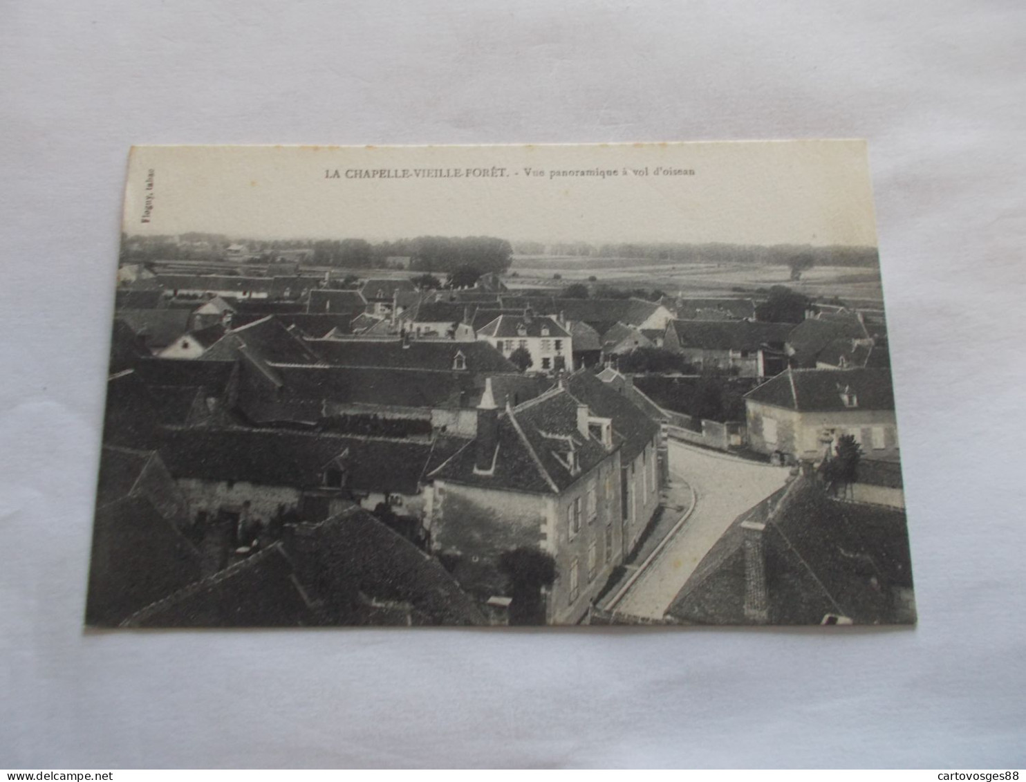 LA CHAPELLE VIEILLE FORET ( 89 Yonne ) VUE PANORAMIQUE A VOL D OISEAU - Autres & Non Classés