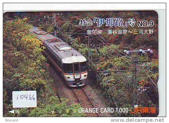 Carte Prépayée  Japon * TRAIN *  JR * (10.466)  Japan Prepaid Card * Eisenbahn ZUG * Karte * TREIN * - Treinen