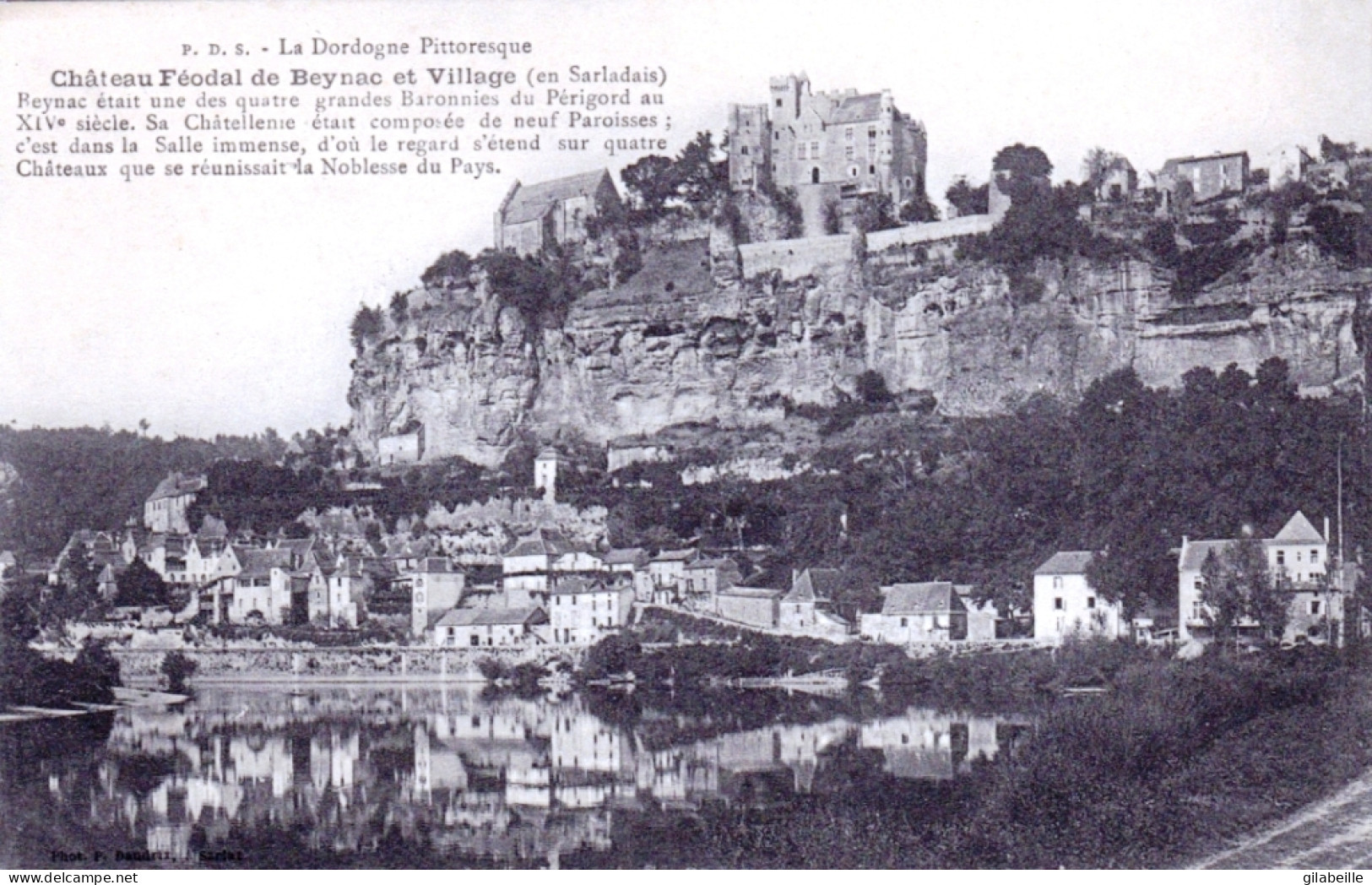 24 - Dordogne - Chateau De BEYNAC Et Village - Other & Unclassified