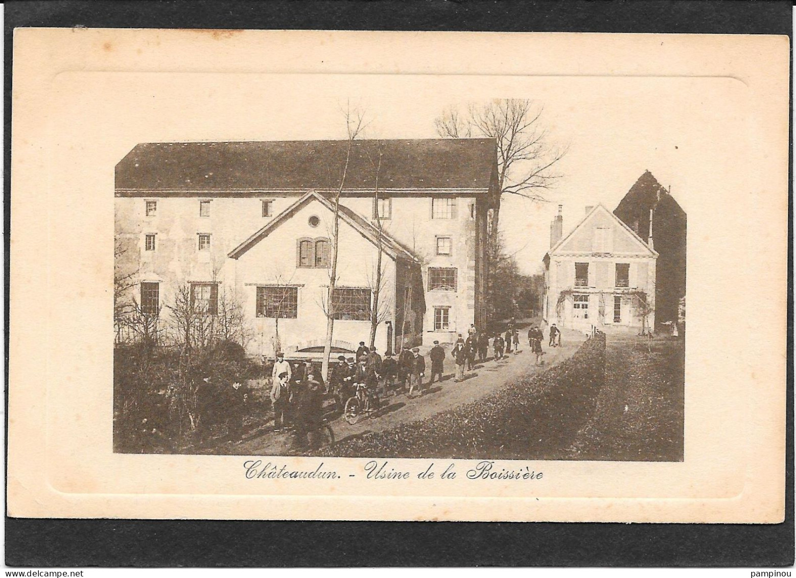 28 - CHATEAUDUN - Usine De La Boissière - Animée - Chateaudun