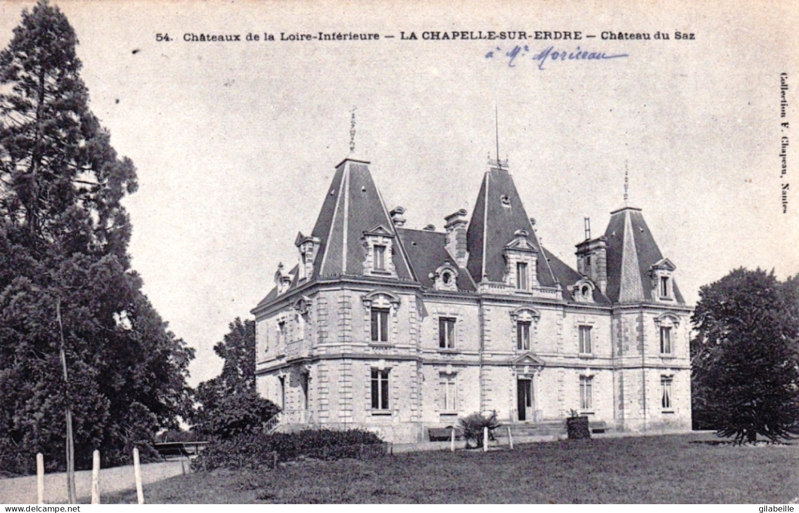 44 - Loire Atlantique - LA CHAPELLE Sur ERDRE - Chateau Du Saz - Other & Unclassified