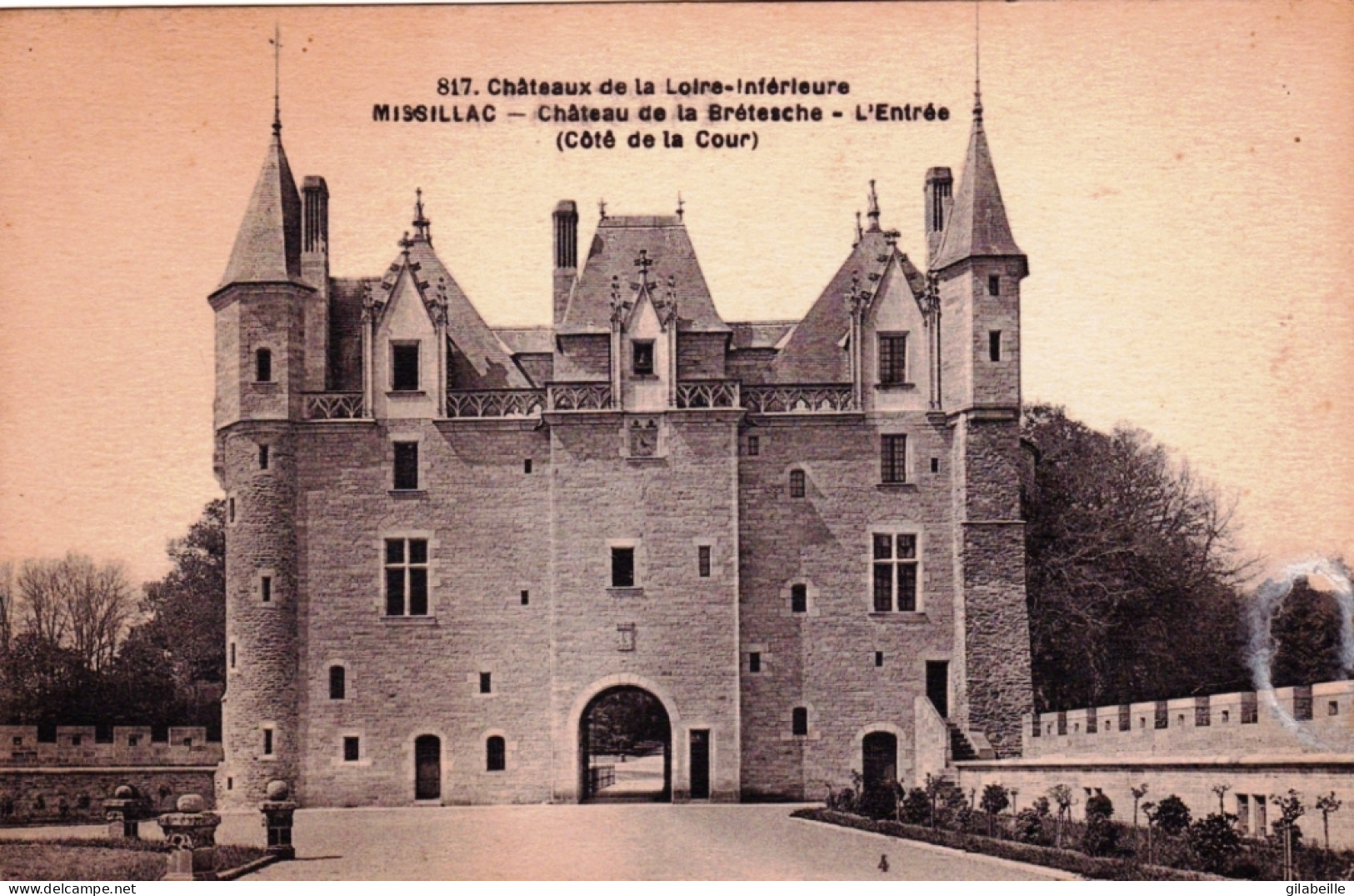 44 - Loire Atlantique - MISSILAC - Chateau De La Bretesche - L'entrée - Missillac