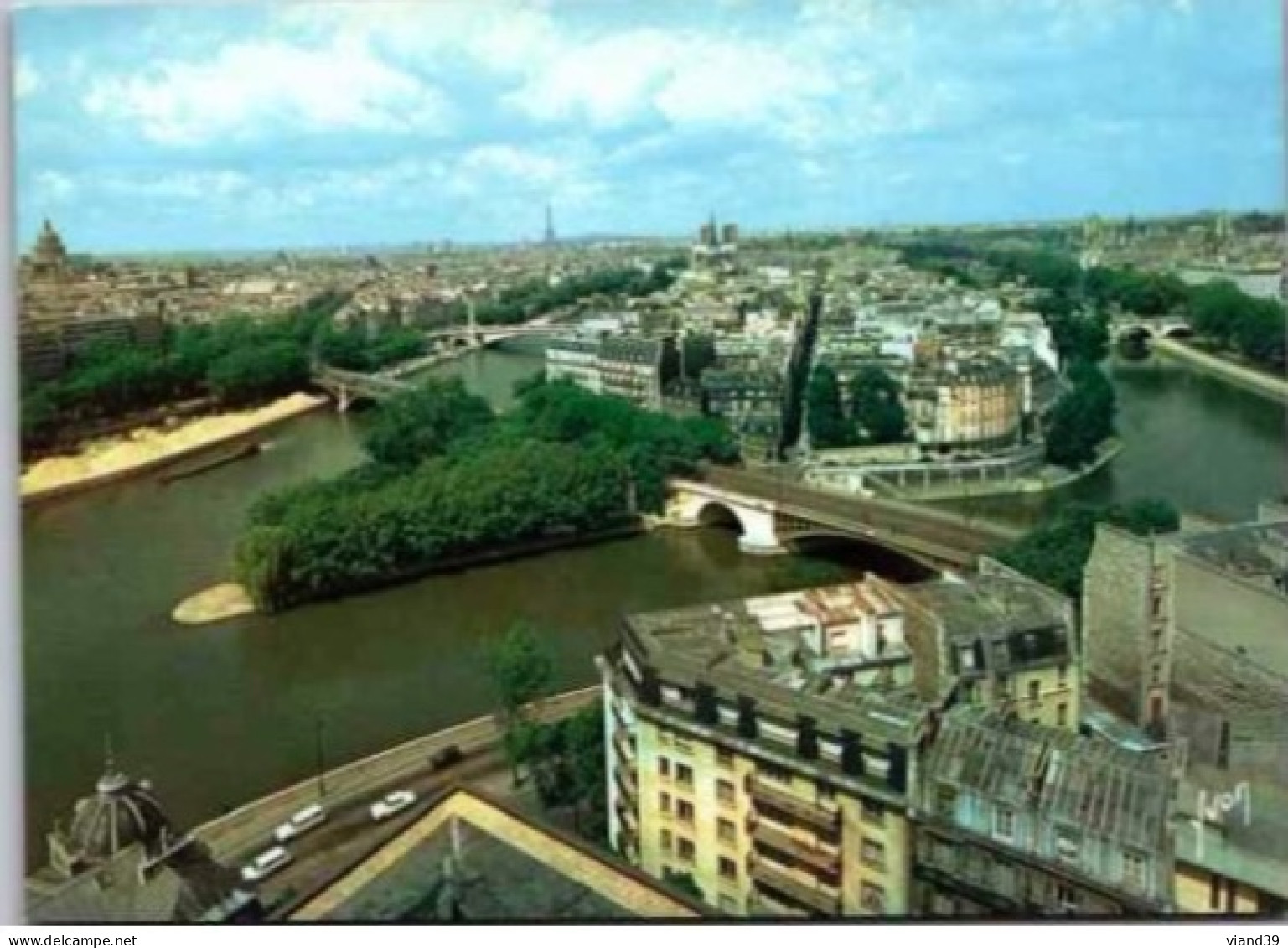 PARIS. -   Ile Saint Louis.      Non Circulée - The River Seine And Its Banks