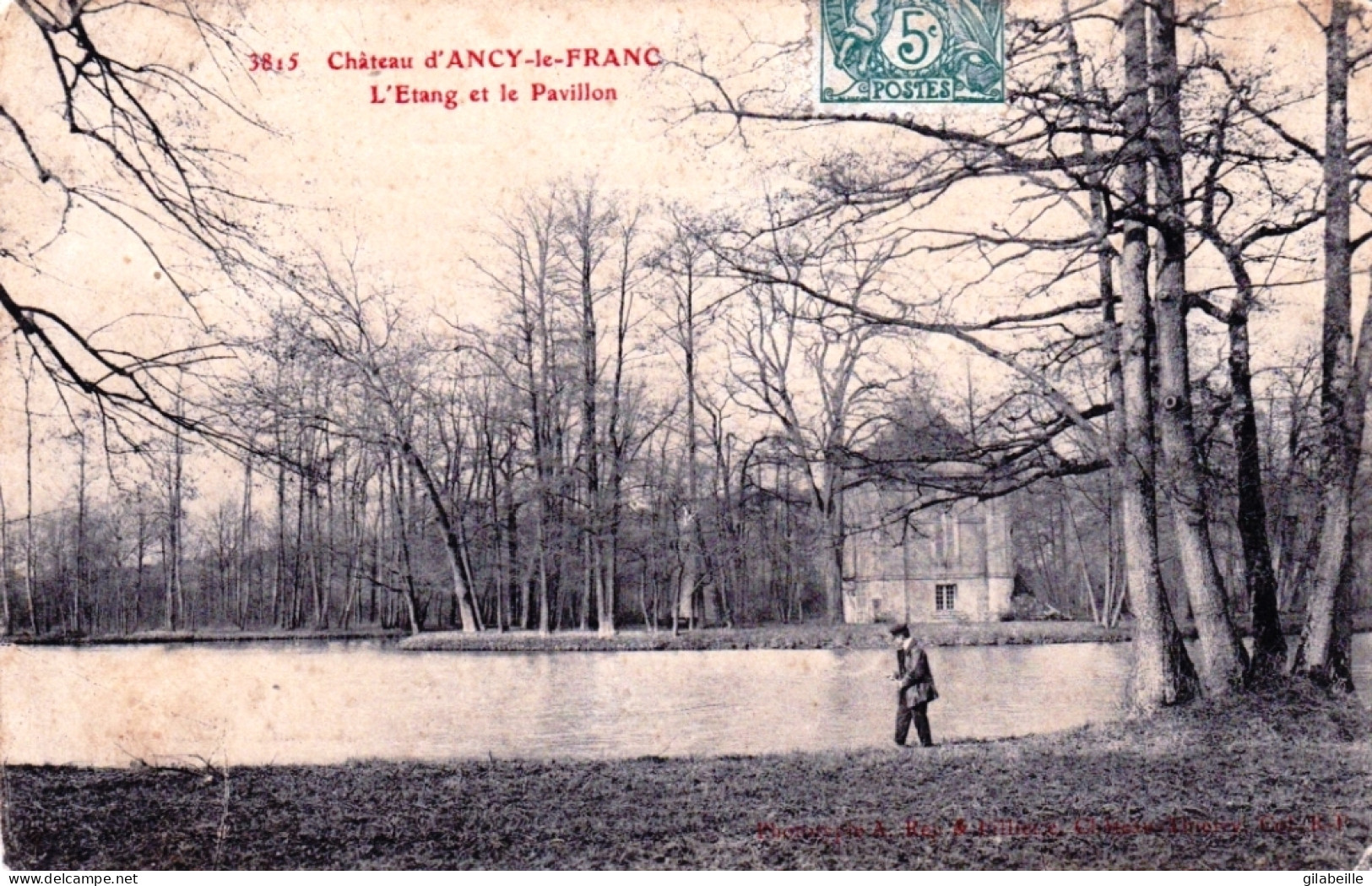 89 - Yonne - Chateau D'Ancy-le-Franc - L'étang Et Le Pavillon - Ancy Le Franc