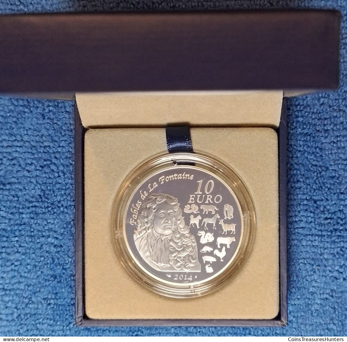 10 Euro Silver "Annee Du Cheval" 2014 - France