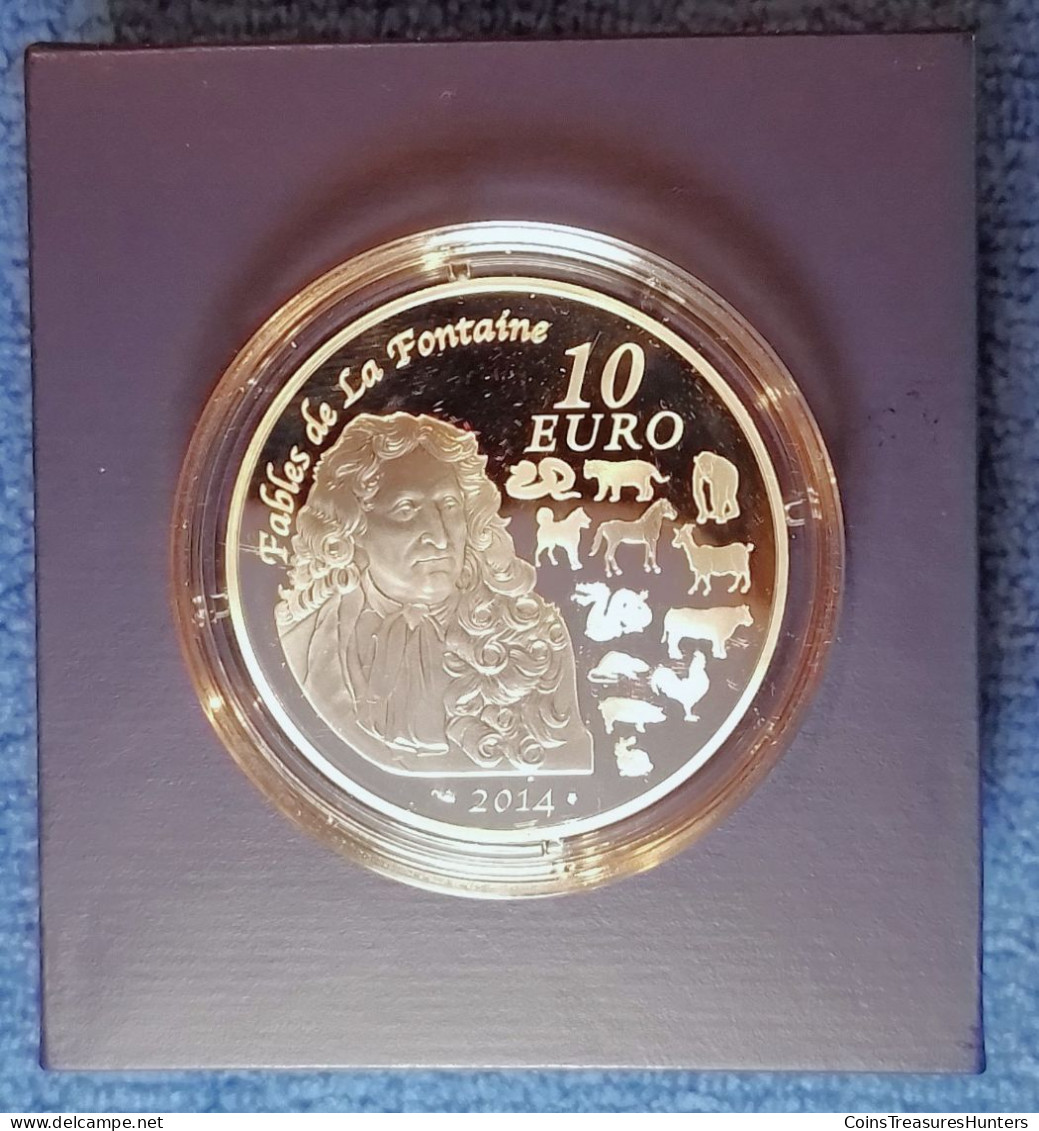 10 Euro Silver "Annee Du Cheval" 2014 - Francia