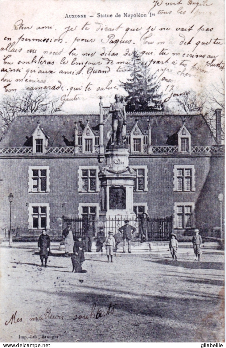 21 - Cote D'or - AUXONNE - Statue De Napoleon Ier - Animée - Auxonne