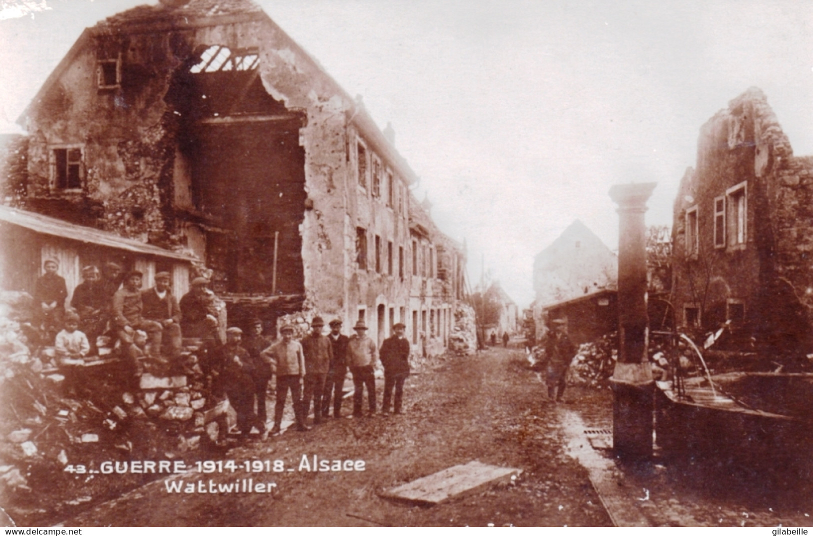 68 - Haut Rhin - WATTWILLER - Guerre 1914 - Sonstige & Ohne Zuordnung