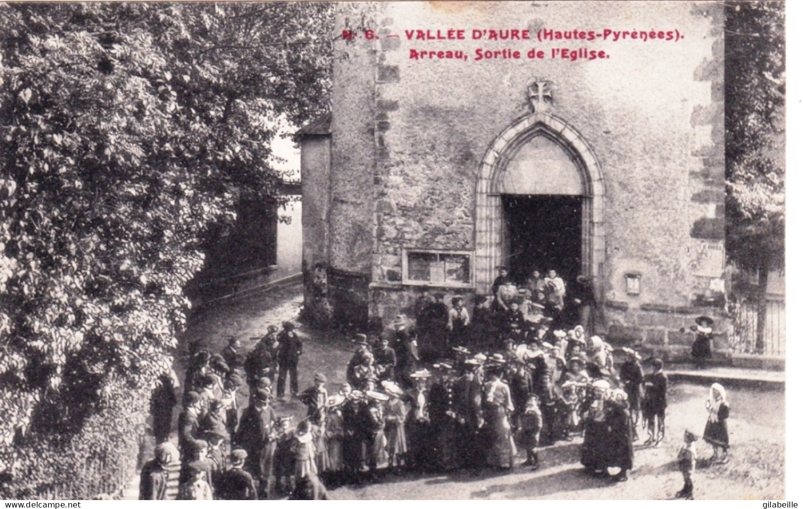 65 - Hautes Pyrenées - ARREAU - Sortie De L'église - Other & Unclassified