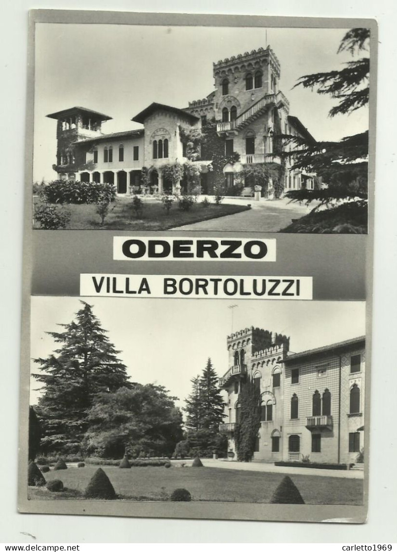 ODERZO - VILLA BORTOLUZZI  - VIAGGIATA FG - Treviso