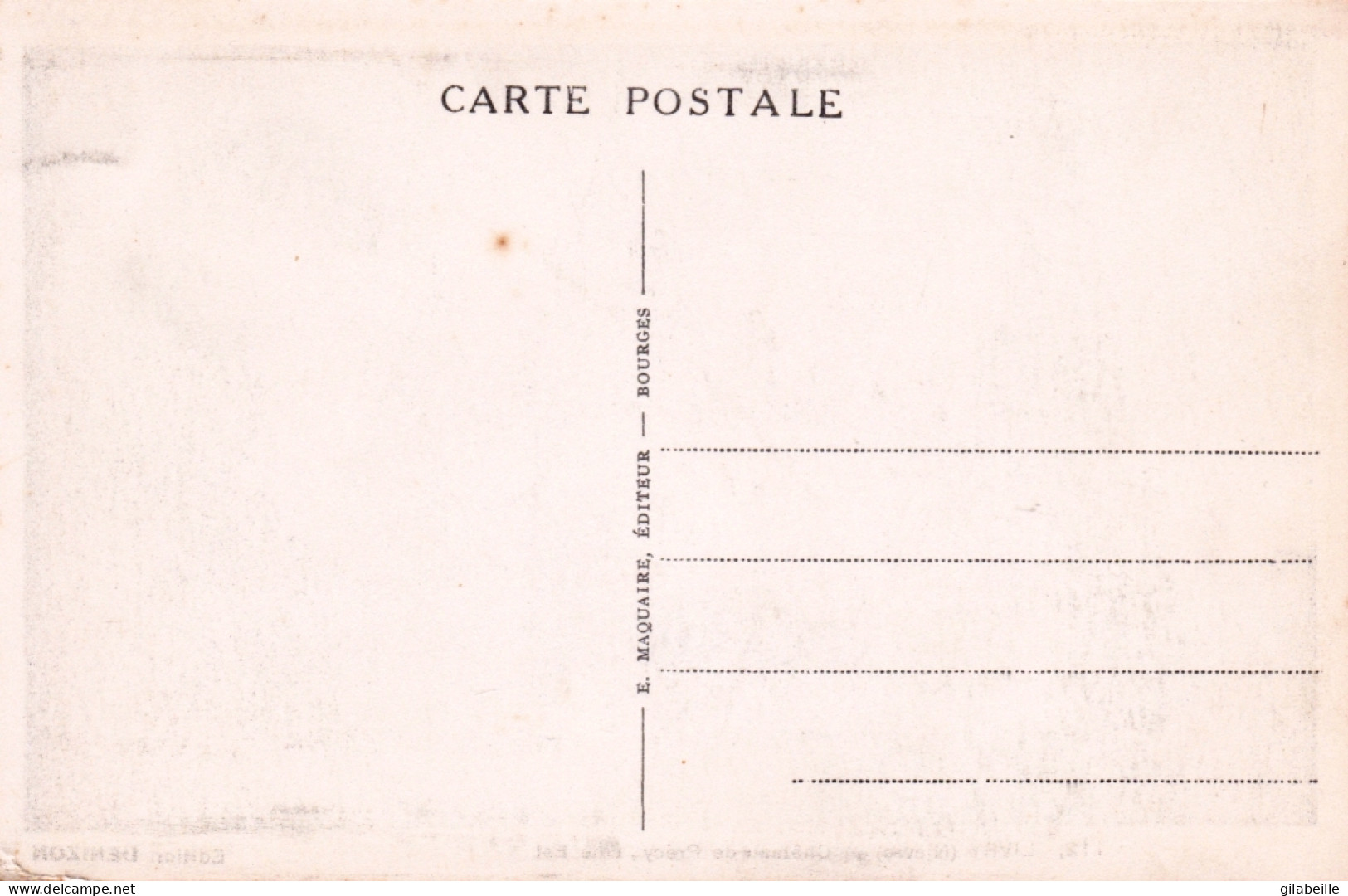 58 - Nievre - LIVRY - Chateau De Precy - Other & Unclassified