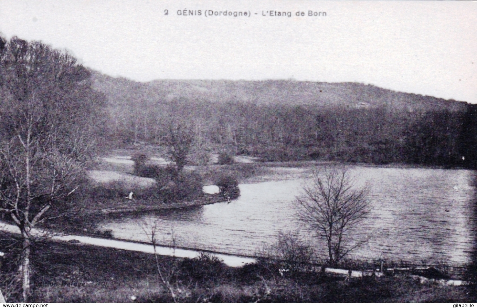 24 - Dordogne - GENIS - L'étang De Born - Andere & Zonder Classificatie