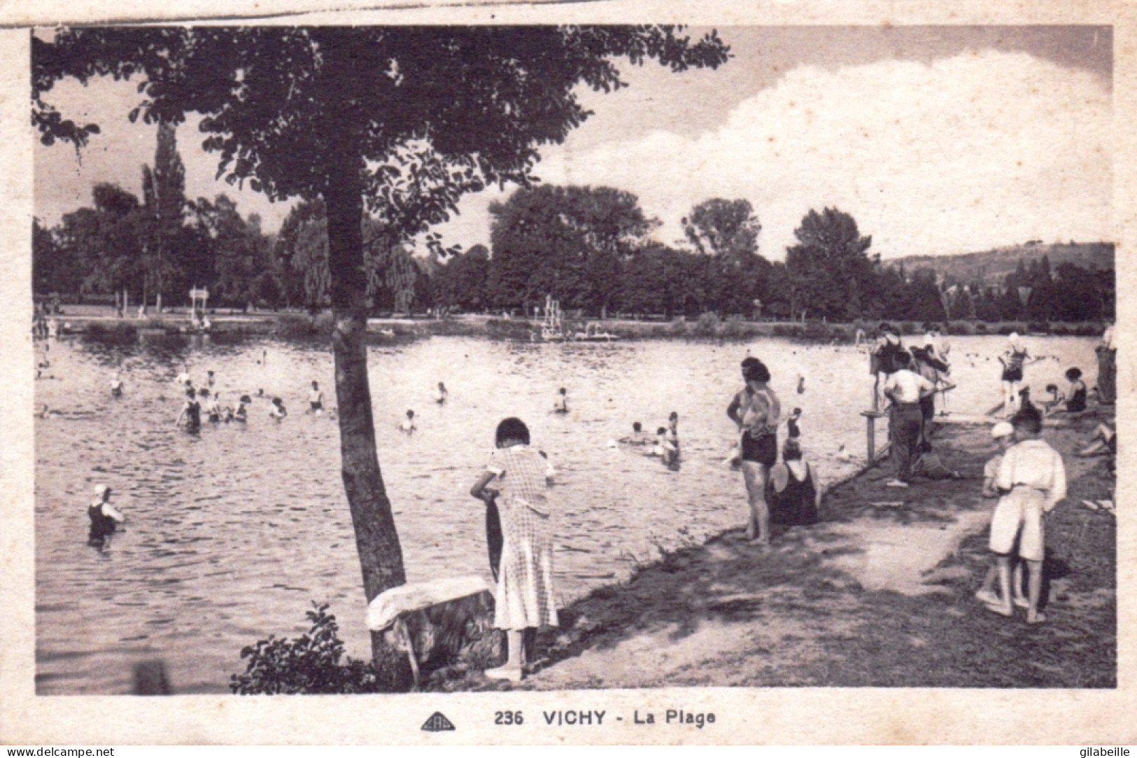 03 - Allier - VICHY - La Plage - Vichy