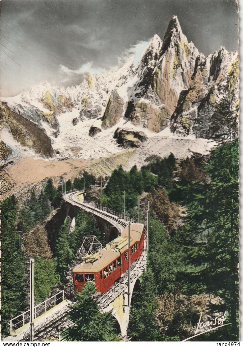 Chamonix - Train De Montenvers Et Aiguille Du Drû - Chamonix-Mont-Blanc