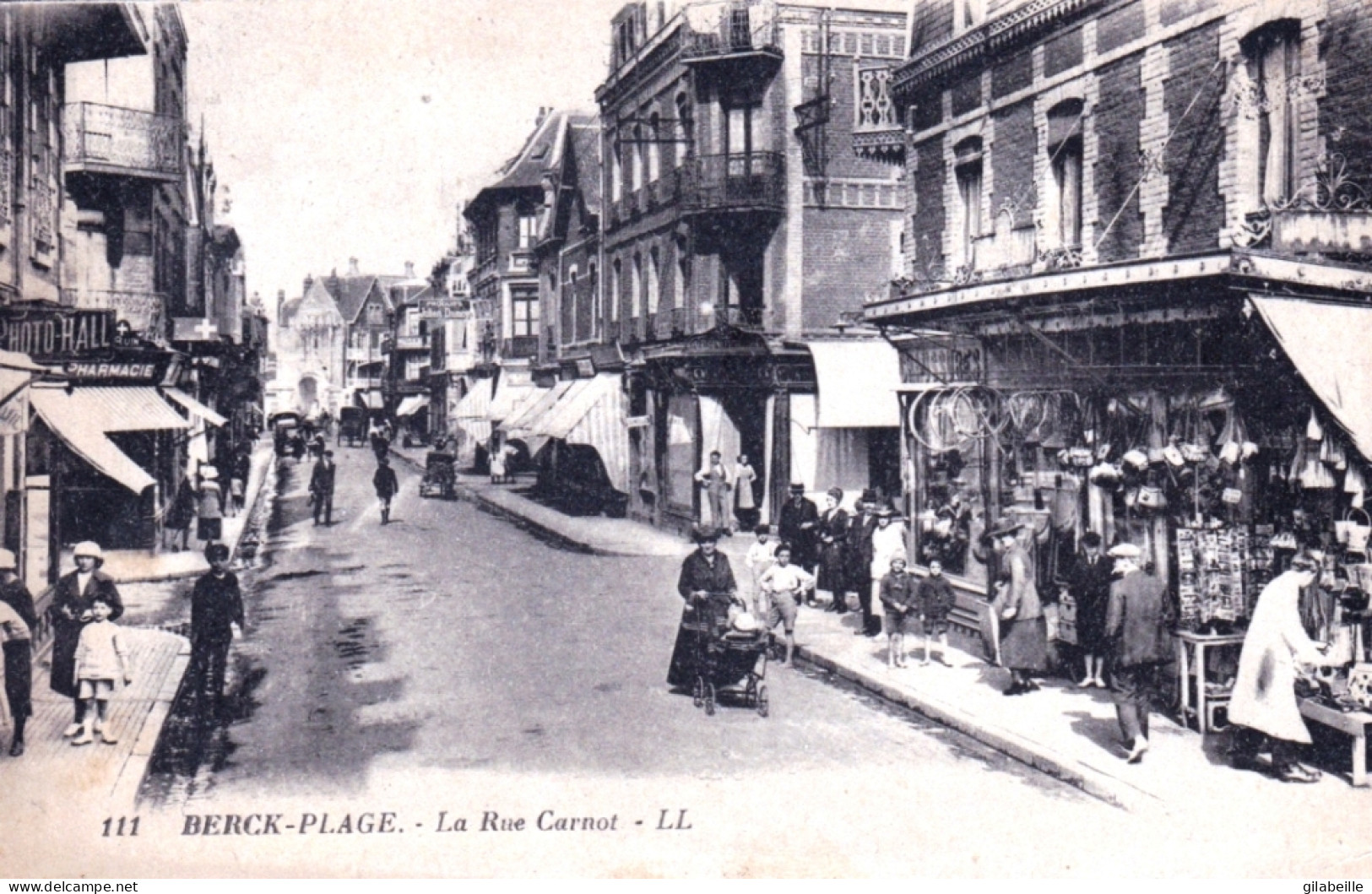 62 - Pas De Calais - BERCK PLAGE - La Rue Carnot - Berck