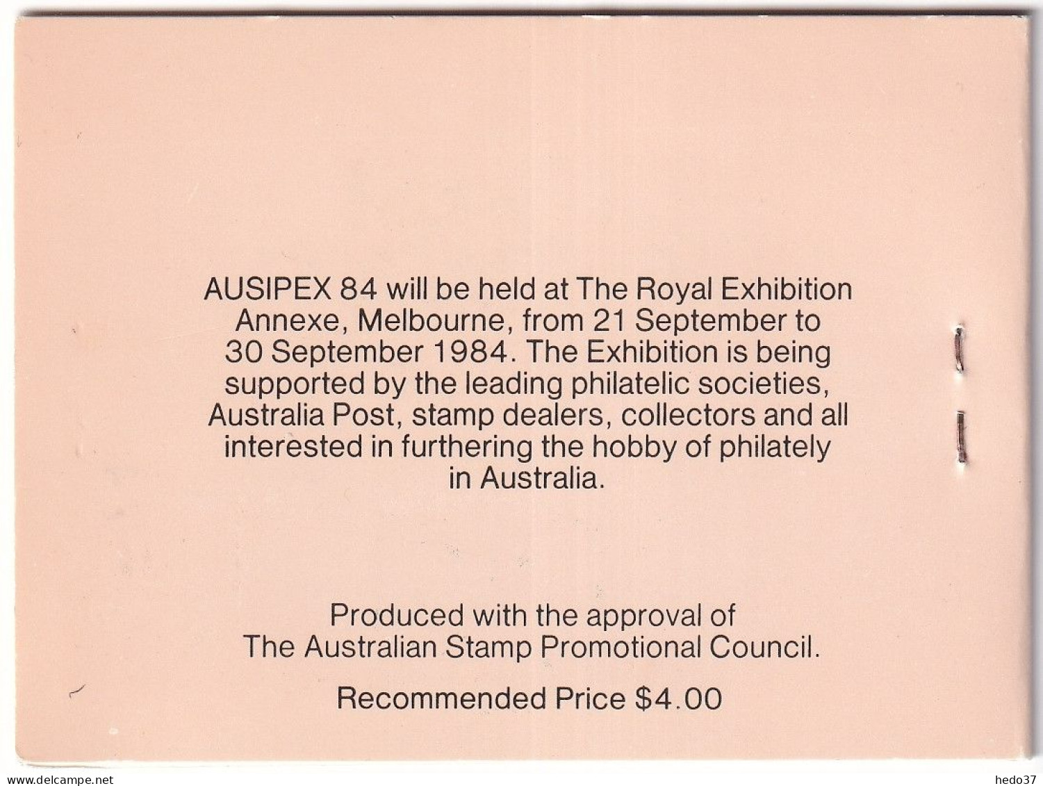 Territoire Antarctique Australien - N°37 Carnet Ausipex 84 - Bateaux - Neuf ** Sans Charnière - TB - Unused Stamps