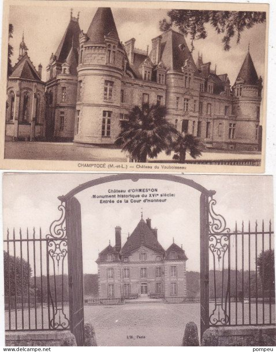 QT - Lot 20 Cartes  - Chateaux De France - 5 - 99 Cartes